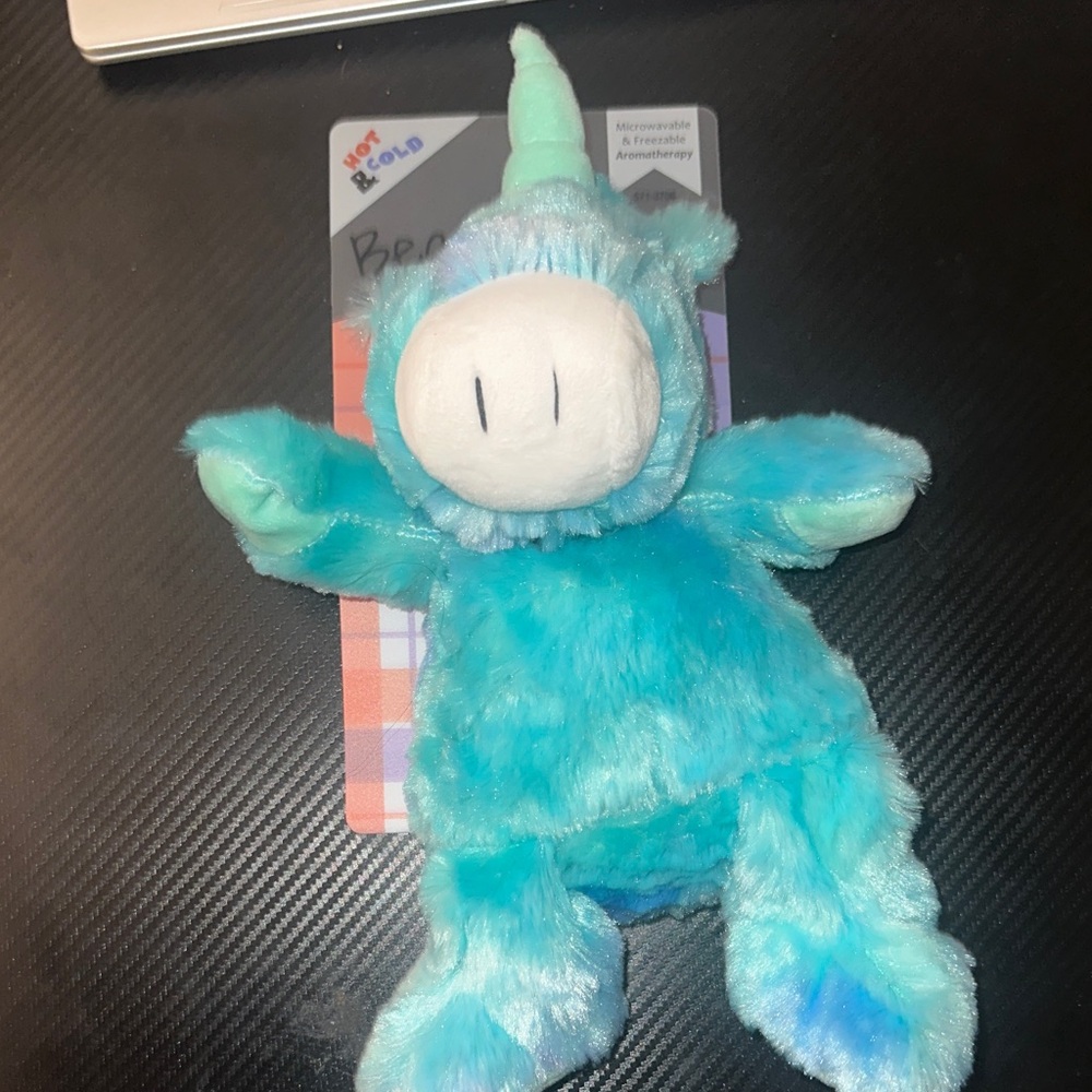 Blue Unicorn Plush Toy